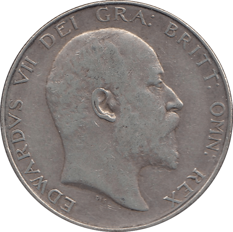 1909 HALFCROWN ( VF ) 4 - Halfcrown - Cambridgeshire Coins