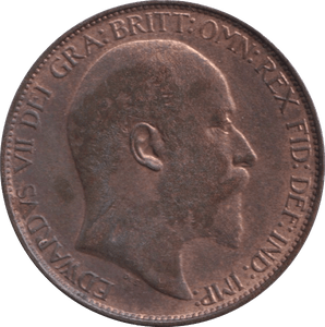 1909 HALFPENNY ( UNC ) - Halfpenny - Cambridgeshire Coins