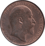 1909 HALFPENNY ( UNC ) - Halfpenny - Cambridgeshire Coins