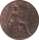 1909 HALFPENNY ( UNC ) - Halfpenny - Cambridgeshire Coins
