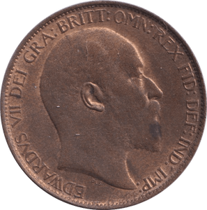 1909 HALFPENNY ( UNC ) - Halfpenny - Cambridgeshire Coins