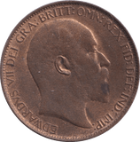 1909 HALFPENNY ( UNC ) - Halfpenny - Cambridgeshire Coins