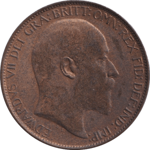 1909 HALFPENNY ( UNC ) - Halfpenny - Cambridgeshire Coins