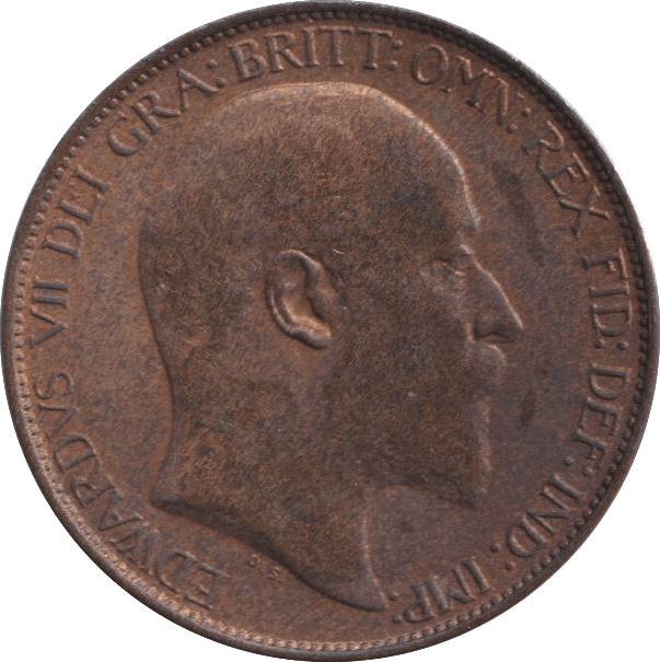 1909 HALFPENNY ( UNC ) - Halfpenny - Cambridgeshire Coins