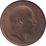 1909 HALFPENNY ( UNC ) - Halfpenny - Cambridgeshire Coins