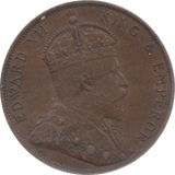 1909 JERSEY 1 1/2 SHILLING - WORLD COINS - Cambridgeshire Coins