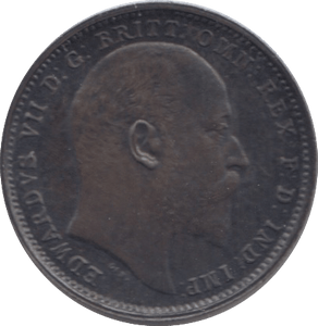 1909 MAUNDY FOURPENCE ( BU ) - Maundy Coins - Cambridgeshire Coins