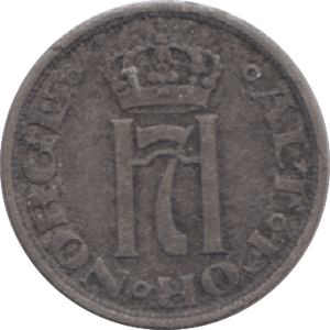 1909 NORWAY SILVER 10 ORE - WORLD SILVER COINS - Cambridgeshire Coins