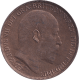 1909 PENNY ( AUNC ) - Penny - Cambridgeshire Coins