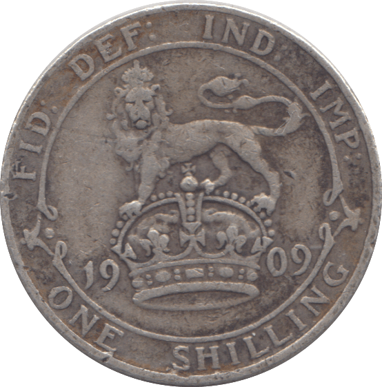 1909 SHILLING ( F ) 2 - Shilling - Cambridgeshire Coins