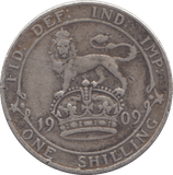 1909 SHILLING ( F ) 2 - Shilling - Cambridgeshire Coins