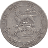 1909 SHILLING ( FINE ) - Shilling - Cambridgeshire Coins