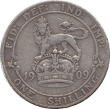 1909 SHILLING ( FINE ) - Shilling - Cambridgeshire Coins
