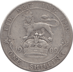 1909 SHILLING ( FINE ) - Shilling - Cambridgeshire Coins