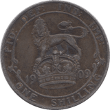 1909 SHILLING ( GF ) 5 - Shilling - Cambridgeshire Coins