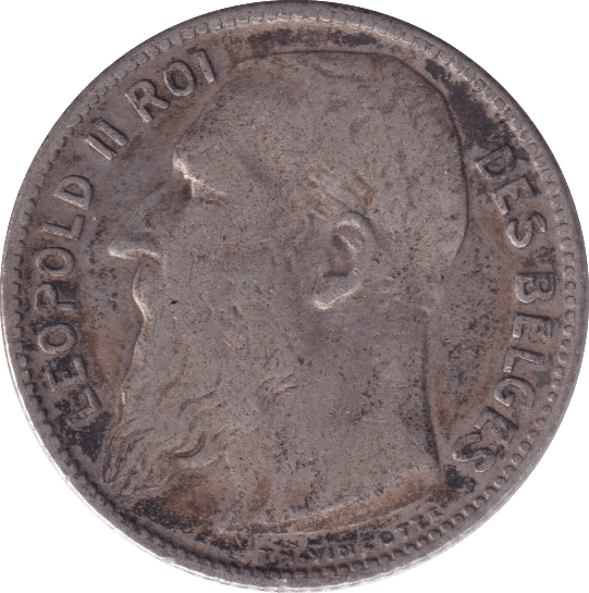 1909 SILVER 1 FRANC FRANCE - SILVER WORLD COINS - Cambridgeshire Coins