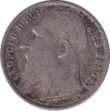 1909 SILVER 1 FRANC FRANCE - SILVER WORLD COINS - Cambridgeshire Coins