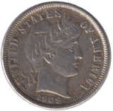 1909 SILVER DIME USA O - SILVER WORLD COINS - Cambridgeshire Coins