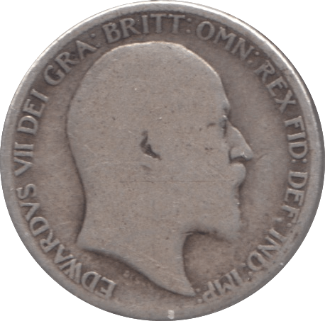 1909 SIXPENCE ( FAIR ) - Sixpence - Cambridgeshire Coins