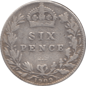 1909 SIXPENCE ( FINE ) 3 - Sixpence - Cambridgeshire Coins