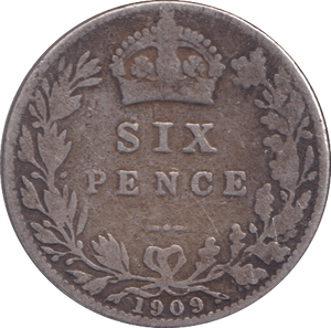 1909 SIXPENCE ( FINE ) - Sixpence - Cambridgeshire Coins