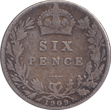 1909 SIXPENCE ( FINE ) - Sixpence - Cambridgeshire Coins