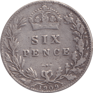 1909 SIXPENCE ( FINE ) - Sixpence - Cambridgeshire Coins