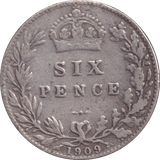 1909 SIXPENCE ( FINE ) - Sixpence - Cambridgeshire Coins