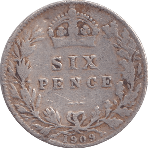 1909 SIXPENCE ( FINE ) - Sixpence - Cambridgeshire Coins