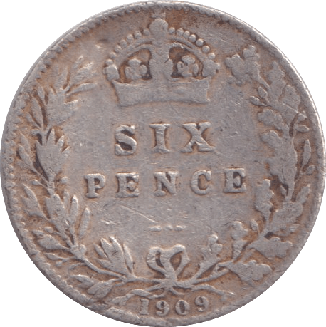 1909 SIXPENCE ( FINE ) - Sixpence - Cambridgeshire Coins