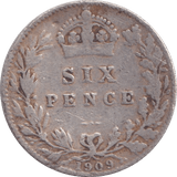 1909 SIXPENCE ( FINE ) - Sixpence - Cambridgeshire Coins