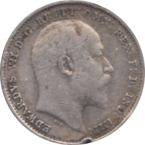 1909 THREEPENCE ( FINE ) - Threepence - Cambridgeshire Coins