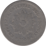 1909 URAGUAY 5 CENTESIMOS - WORLD SILVER COINS - Cambridgeshire Coins
