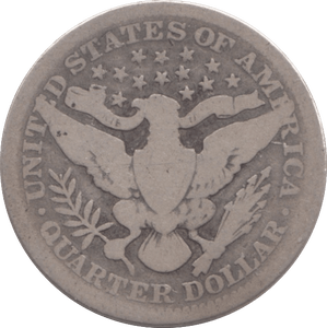 1909 USA QUARTER DOLLAR CR34 - WORLD SILVER COINS - Cambridgeshire Coins