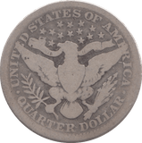 1909 USA QUARTER DOLLAR CR34 - WORLD SILVER COINS - Cambridgeshire Coins