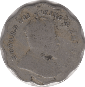 1910 1 ANNA BRITISH INDIA - WORLD COINS - Cambridgeshire Coins