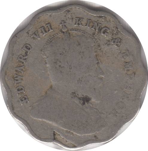 1910 1 ANNA BRITISH INDIA - WORLD COINS - Cambridgeshire Coins