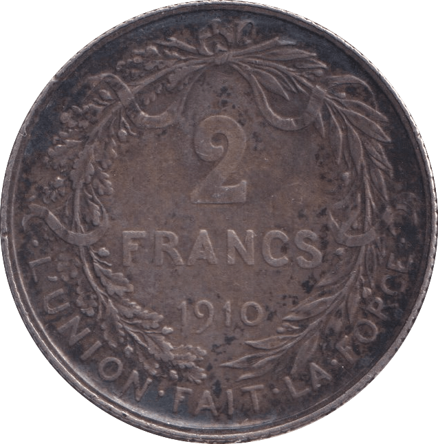1910 2 FRANS FRANCE - WORLD COINS - Cambridgeshire Coins