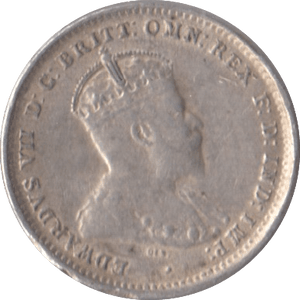 1910 AUSTRALIA SILVER THREEPENCE - SILVER WORLD COINS - Cambridgeshire Coins