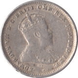 1910 AUSTRALIA SILVER THREEPENCE - SILVER WORLD COINS - Cambridgeshire Coins