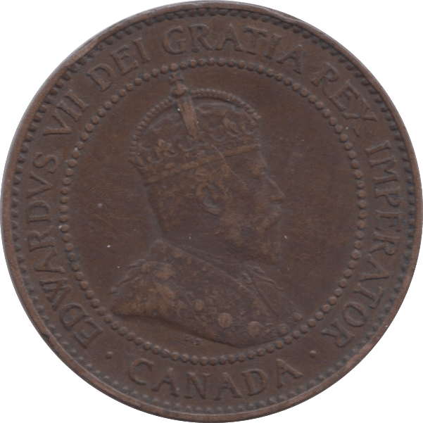 1910 CANADA ONE CENT - WORLD COINS - Cambridgeshire Coins