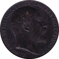 1910 FARTHING ( AEF ) - Farthing - Cambridgeshire Coins