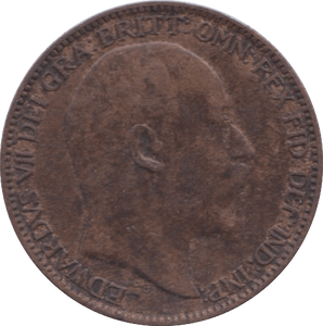 1910 FARTHING ( EF ) 2 - Farthing - Cambridgeshire Coins