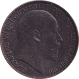 1910 FARTHING ( UNC ) - Farthing - Cambridgeshire Coins