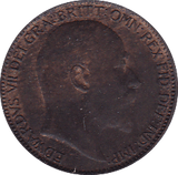 1910 FARTHING ( UNC ) - Farthing - Cambridgeshire Coins