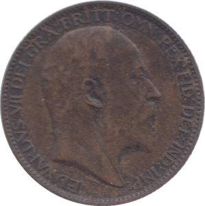 1910 FARTHING ( VF ) 23 - Farthing - Cambridgeshire Coins