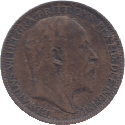 1910 FARTHING ( VF ) 23 - Farthing - Cambridgeshire Coins