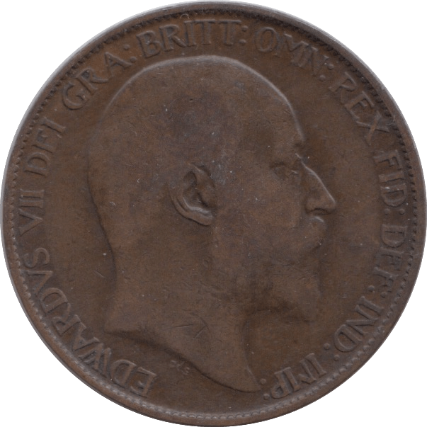 1910 FARTHING ( VF ) - Farthing - Cambridgeshire Coins