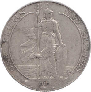 1910 FLORIN ( GF ) 20 - Florin - Cambridgeshire Coins