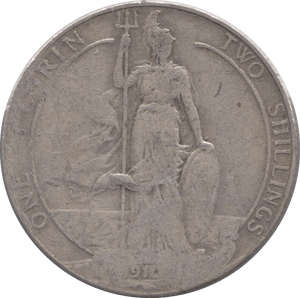 1910 FLORIN ( NF ) 10 - Florin - Cambridgeshire Coins